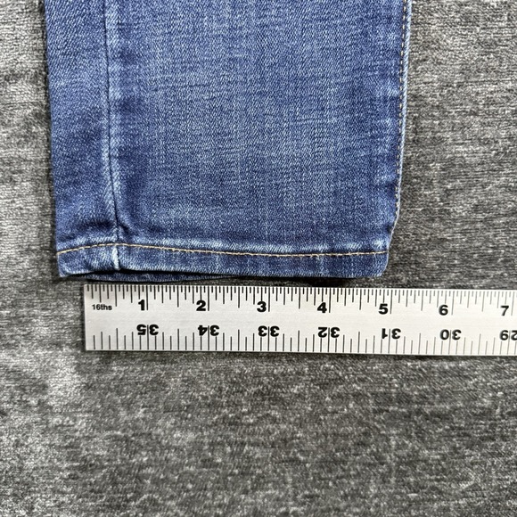 Levi's 721 Jeans Women's Size 28 High Rise Skinny Dark Wash Stretch Denim - Picture 8 of 15